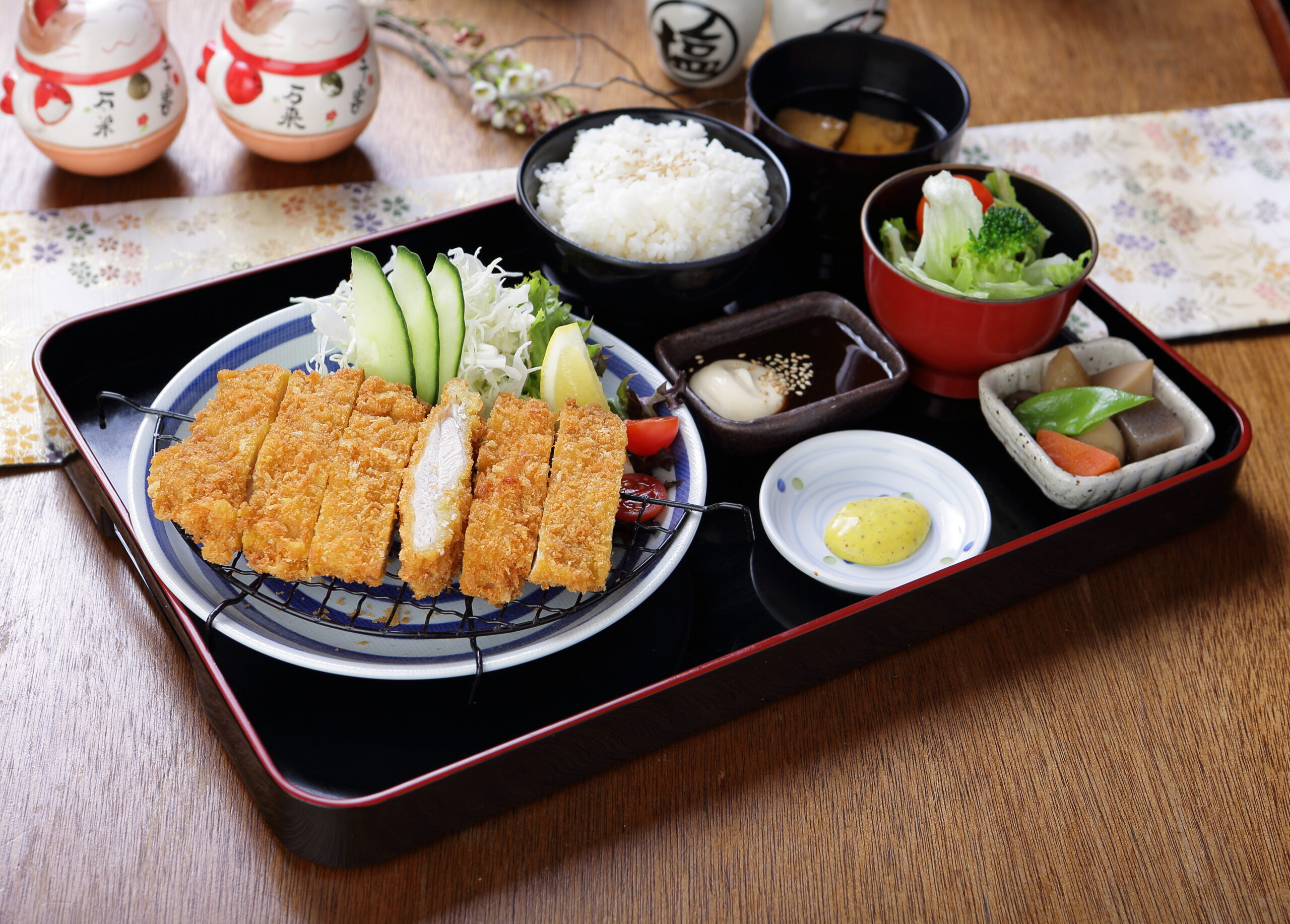 katsu chicken set